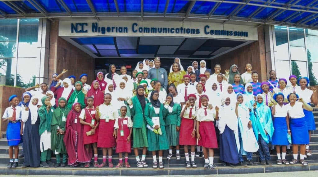 NCC hosts 185 girls on ICT empowerment tour