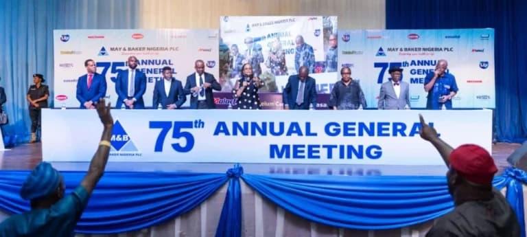 May & Baker shareholders endorse N862.62m dividend for 2025