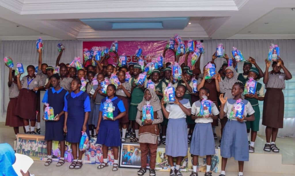NGO distributes hygiene kits to promote menstrual health awareness 